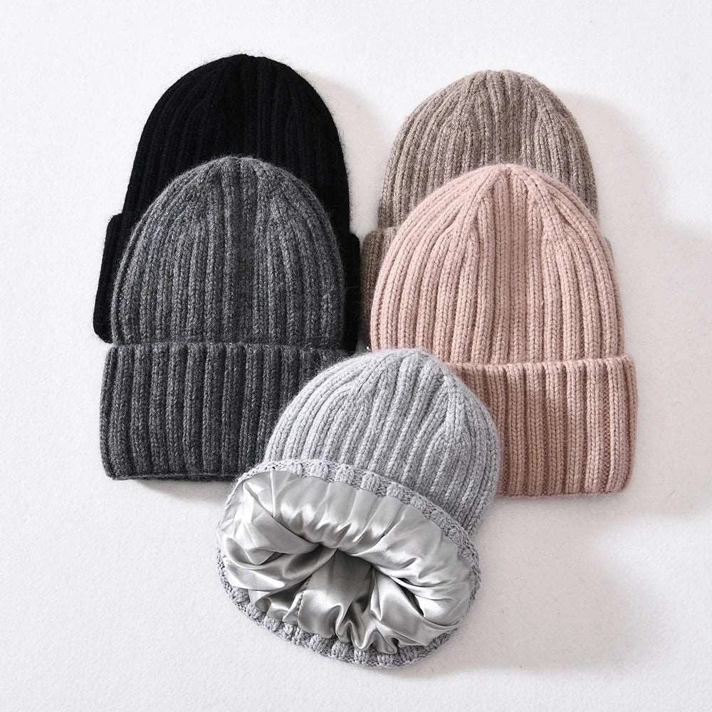 winter hats for curly hair