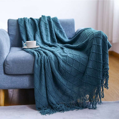 Chunky Knit Blanket - Blankets & Throws from Dear Cece - Just £17.99! Shop now at Dear Cece