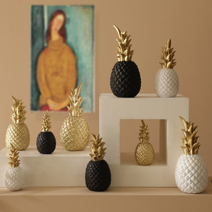 Resin Pineapple Figurines - Ornaments from Dear Cece - Just £19.99! Shop now at Dear Cece