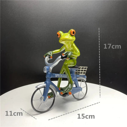 Resin French Frog Collectible Figurines - Home Decor from Dear Cece - Just £32.99! Shop now at Dear Cece