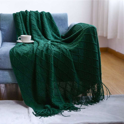 Chunky Knit Blanket - Blankets & Throws from Dear Cece - Just £17.99! Shop now at Dear Cece