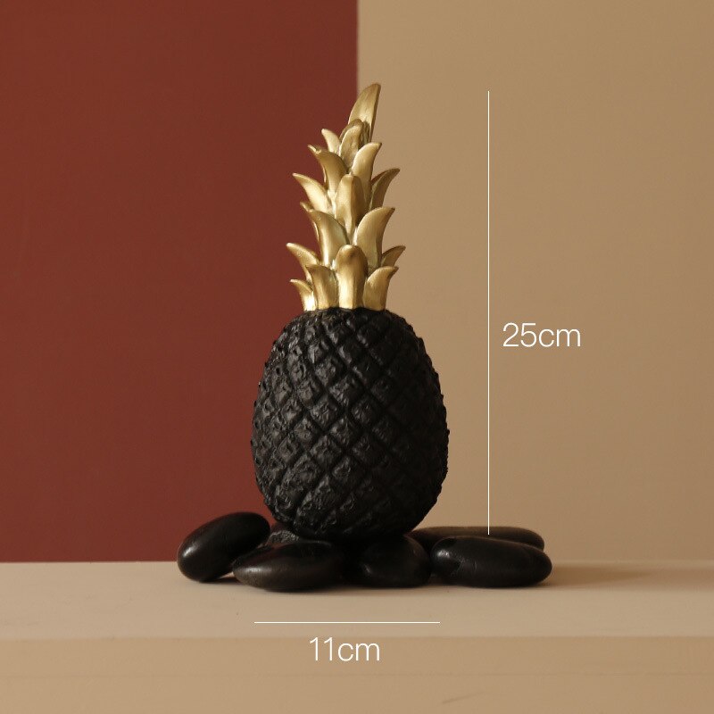 Resin Pineapple Figurines - 0 from Dear Cece - Just £19.99! Shop now at Dear Cece
