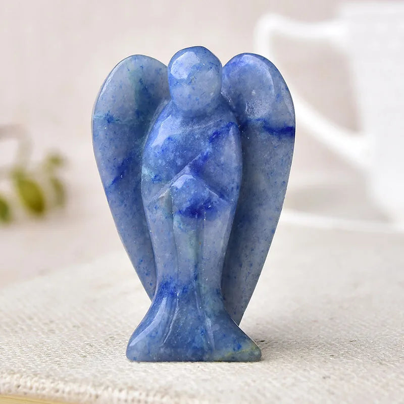 Natural Crystal Guardian Angel Figurine - Crystal Healing from Dear Cece - Just £9.99! Shop now at Dear Cece