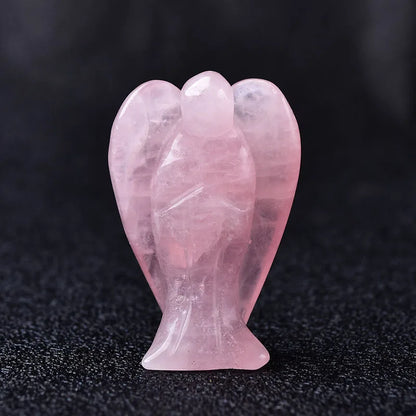 Natural Crystal Guardian Angel Figurine - Crystal Healing from Dear Cece - Just £9.99! Shop now at Dear Cece