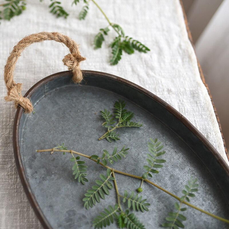 Rustic Iron Serving Tray - Serving Trays from Dear Cece - Just £39.99! Shop now at Dear Cece