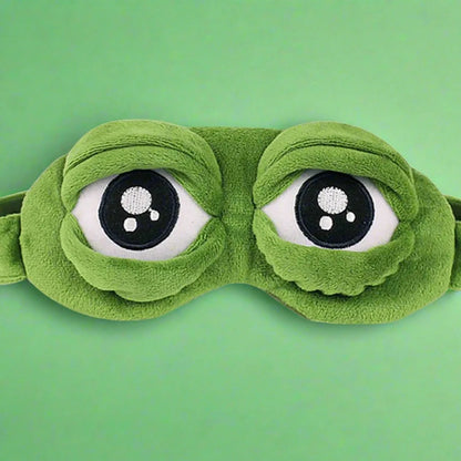 novelty funny frog sleep mask - gifts for frog lovers