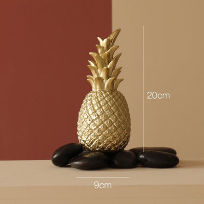 Resin Pineapple Figurines - Ornaments from Dear Cece - Just £19.99! Shop now at Dear Cece