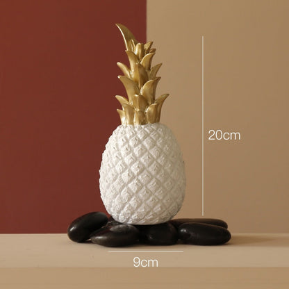 Resin Pineapple Figurines - Ornaments from Dear Cece - Just £19.99! Shop now at Dear Cece