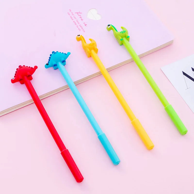 Cute Little Dinosaur Gel Pen Set - Pens from Dear Cece - Just £8.99! Shop now at Dear Cece
