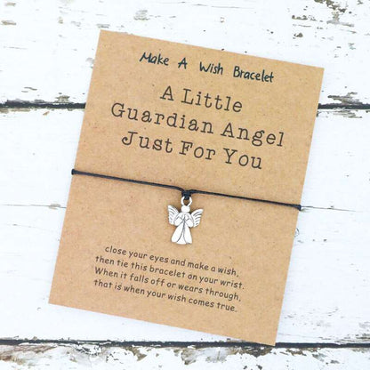 Guardian Angel Wish Bracelet - Jewellery from Dear Cece - Just £9.99! Shop now at Dear Cece