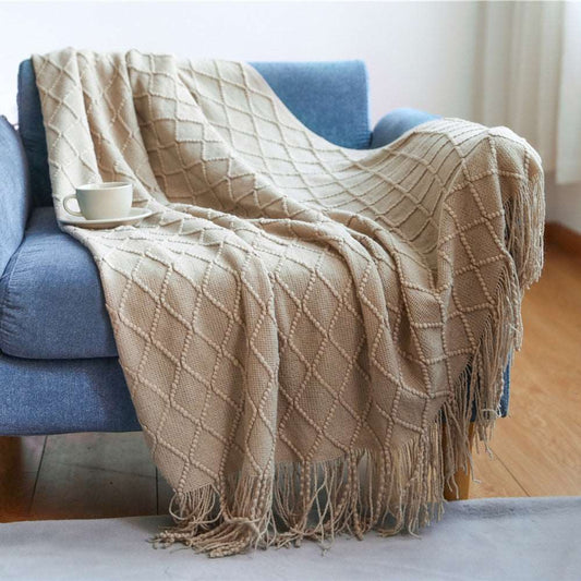 Chunky Knit Blanket - Blankets & Throws from Dear Cece - Just £17.99! Shop now at Dear Cece