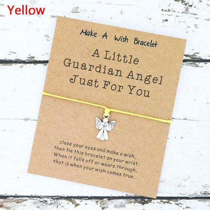 Guardian Angel Wish Bracelet - Jewellery from Dear Cece - Just £9.99! Shop now at Dear Cece