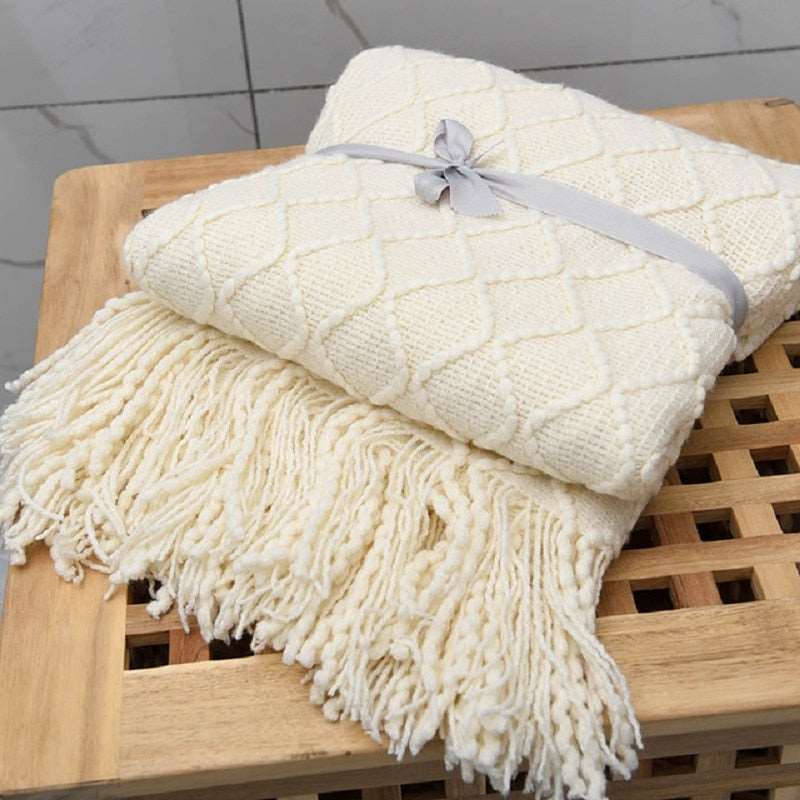 Chunky Knit Blanket - Blankets & Throws from Dear Cece - Just £17.99! Shop now at Dear Cece
