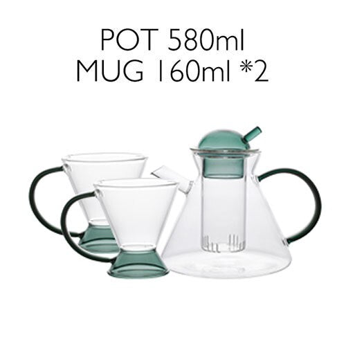 Nordic High Borosilicate Glass Teapot - Teapot from Dear Cece - Just £14.99! Shop now at Dear Cece