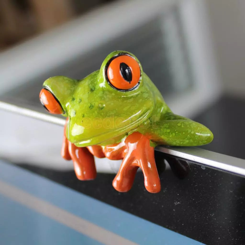 Tree Frog Friend Desk Computer Decoration - Home Decor from Dear Cece - Just £11.99! Shop now at Dear Cece