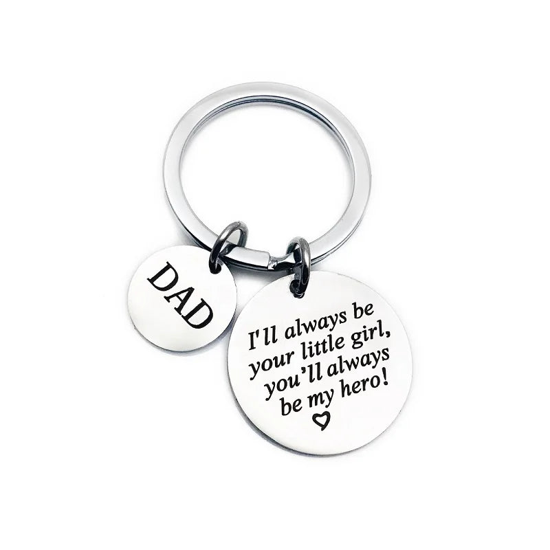Hero Dad Father's Day Keychain - Keychains from Dear Cece - Just £8.99! Shop now at Dear Cece