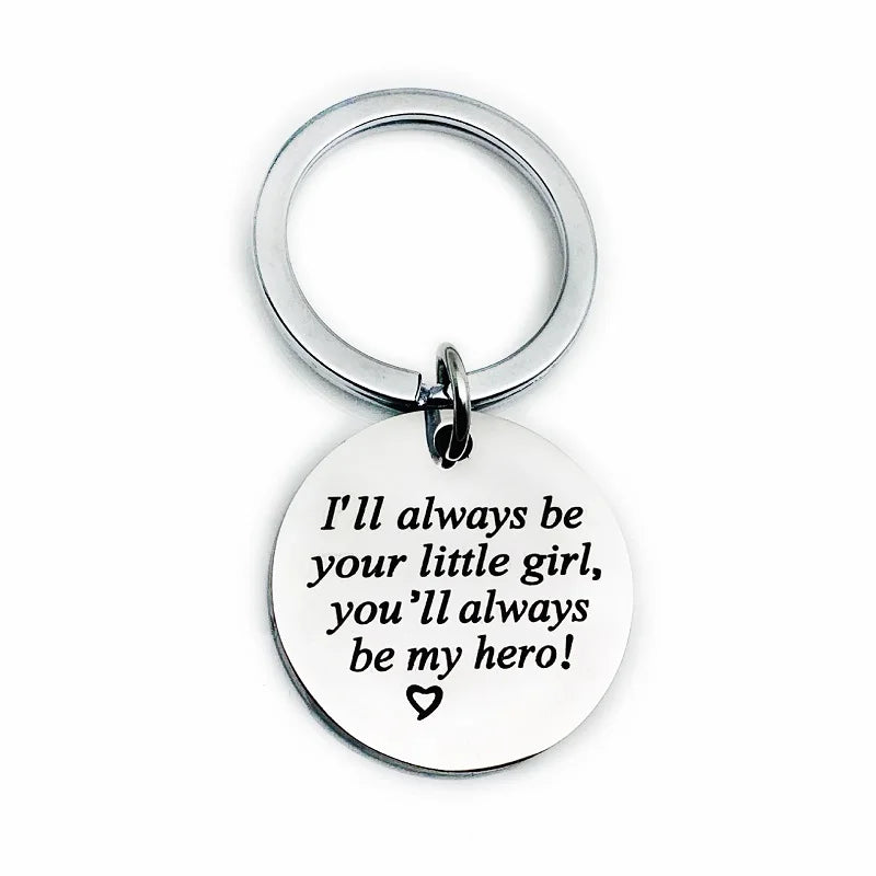 Hero Dad Father's Day Keychain - Keychains from Dear Cece - Just £8.99! Shop now at Dear Cece