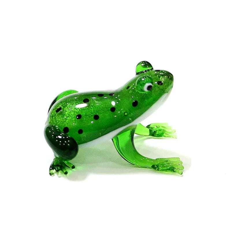 Murano Glass Hand Blown Frog Mini Figurine - Home Decor from Dear Cece - Just £22.99! Shop now at Dear Cece