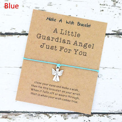 Guardian Angel Wish Bracelet - Jewellery from Dear Cece - Just £9.99! Shop now at Dear Cece