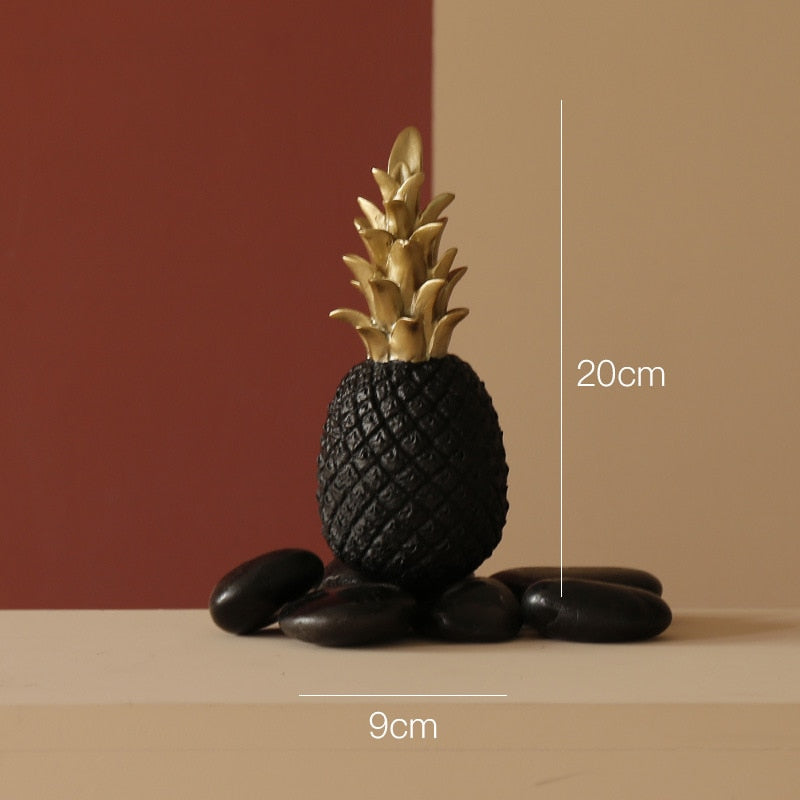 Resin Pineapple Figurines - Ornaments from Dear Cece - Just £19.99! Shop now at Dear Cece