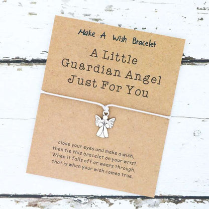 Guardian Angel Wish Bracelet - Jewellery from Dear Cece - Just £9.99! Shop now at Dear Cece