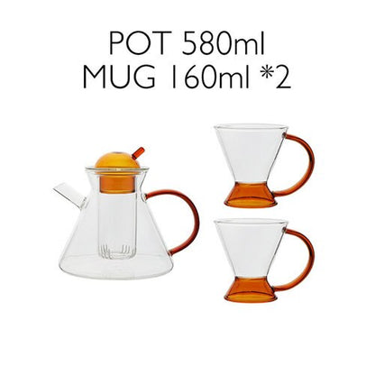 Nordic High Borosilicate Glass Teapot - Teapot from Dear Cece - Just £14.99! Shop now at Dear Cece