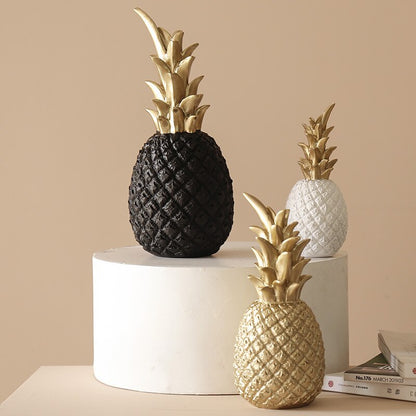 Resin Pineapple Figurines - Ornaments from Dear Cece - Just £19.99! Shop now at Dear Cece