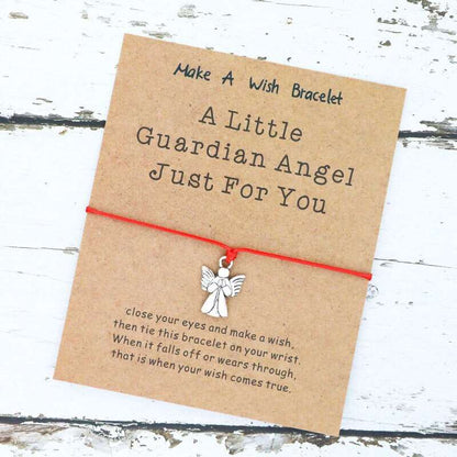 Guardian Angel Wish Bracelet - Jewellery from Dear Cece - Just £9.99! Shop now at Dear Cece