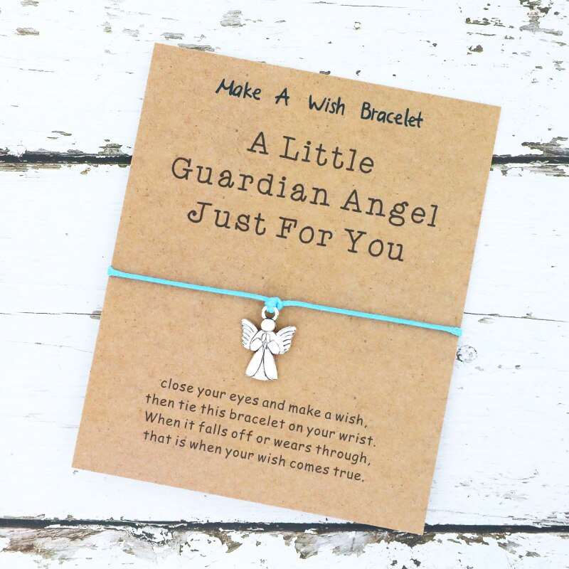 Guardian Angel Wish Bracelet - Jewellery from Dear Cece - Just £9.99! Shop now at Dear Cece