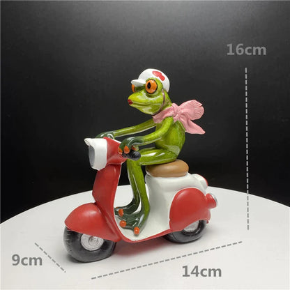 Resin French Frog Collectible Figurines - Home Decor from Dear Cece - Just £32.99! Shop now at Dear Cece