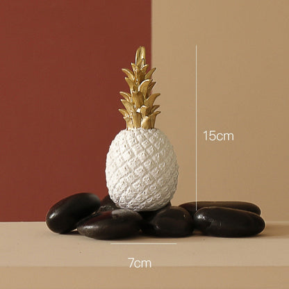 Resin Pineapple Figurines - Ornaments from Dear Cece - Just £19.99! Shop now at Dear Cece