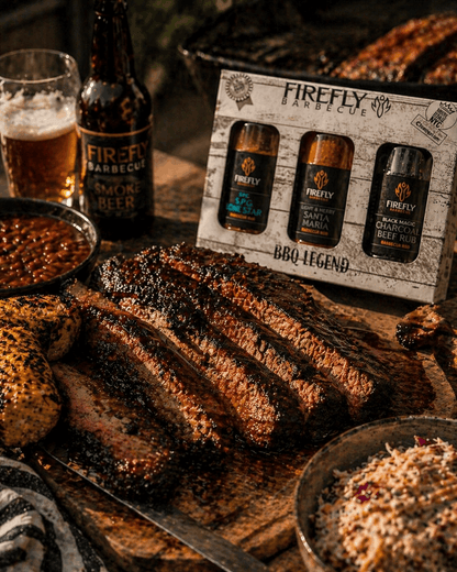 Firefly BBQ Legend - 3 Beefy BBQ Rubs Gift Box