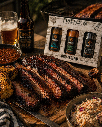 Firefly BBQ Legend - 3 Beefy BBQ Rubs Gift Box