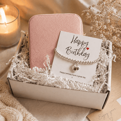 Happy Birthday Bracelet & Jewellery Box Gift