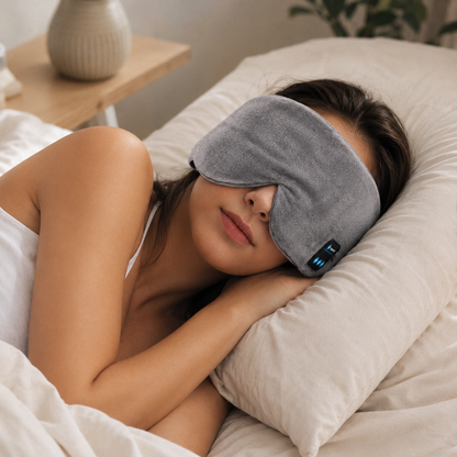 Grey sleep mask 
