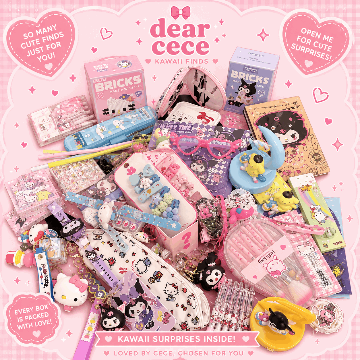 Hello kitty x dear cece mystery box 