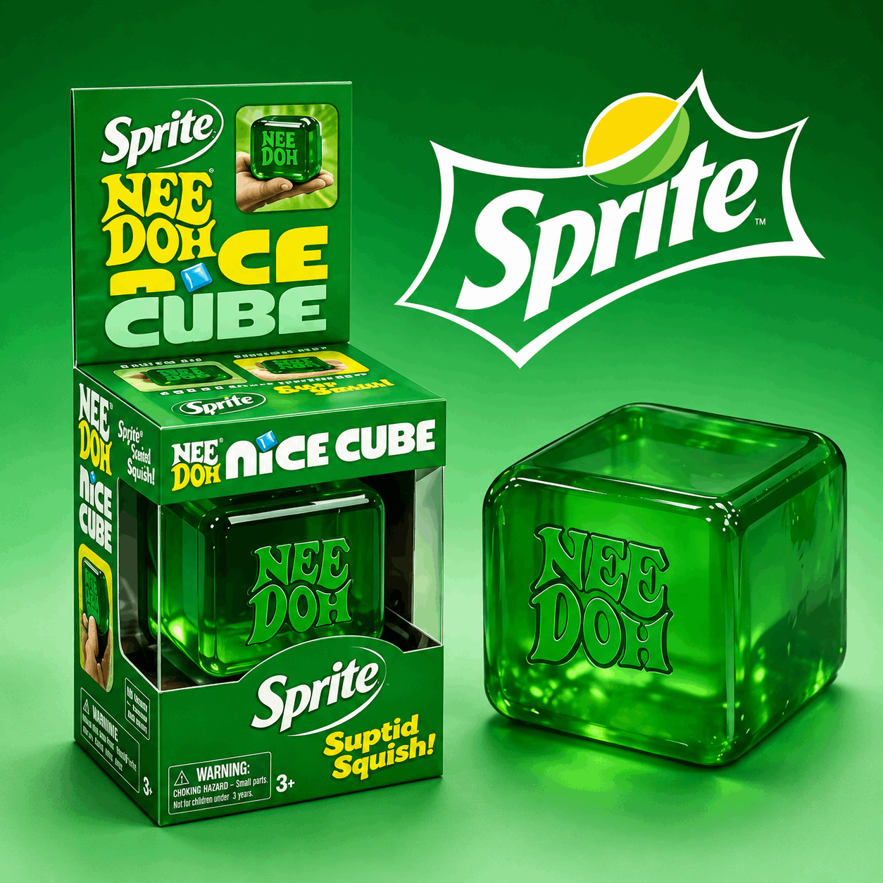 Needoh sprite fidget toy 