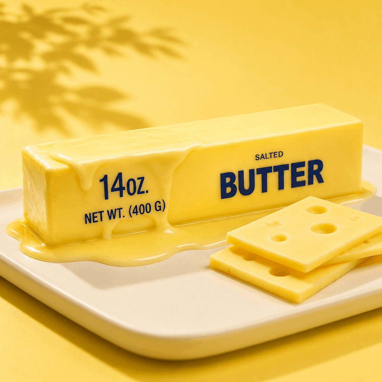 Butter Stick Milk Strip Squishy Toy
