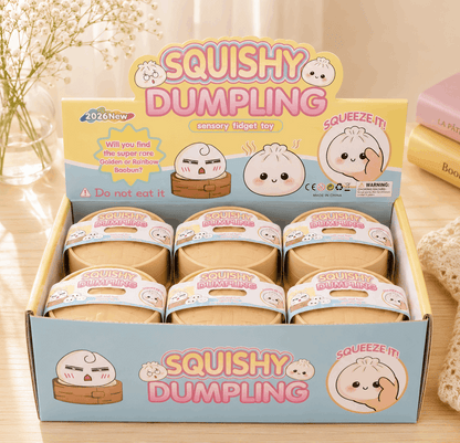 Squishy dumpling fidget toy 
