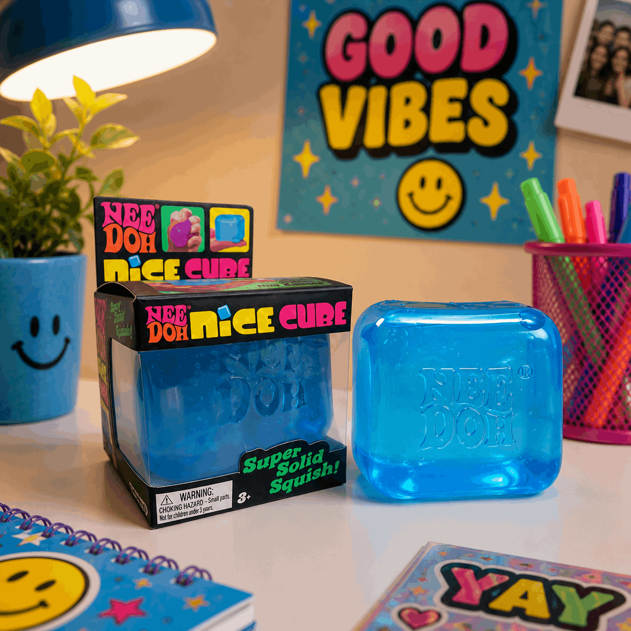NeeDoh Nice Cube Sensory Stress Relief Fidget Toy
