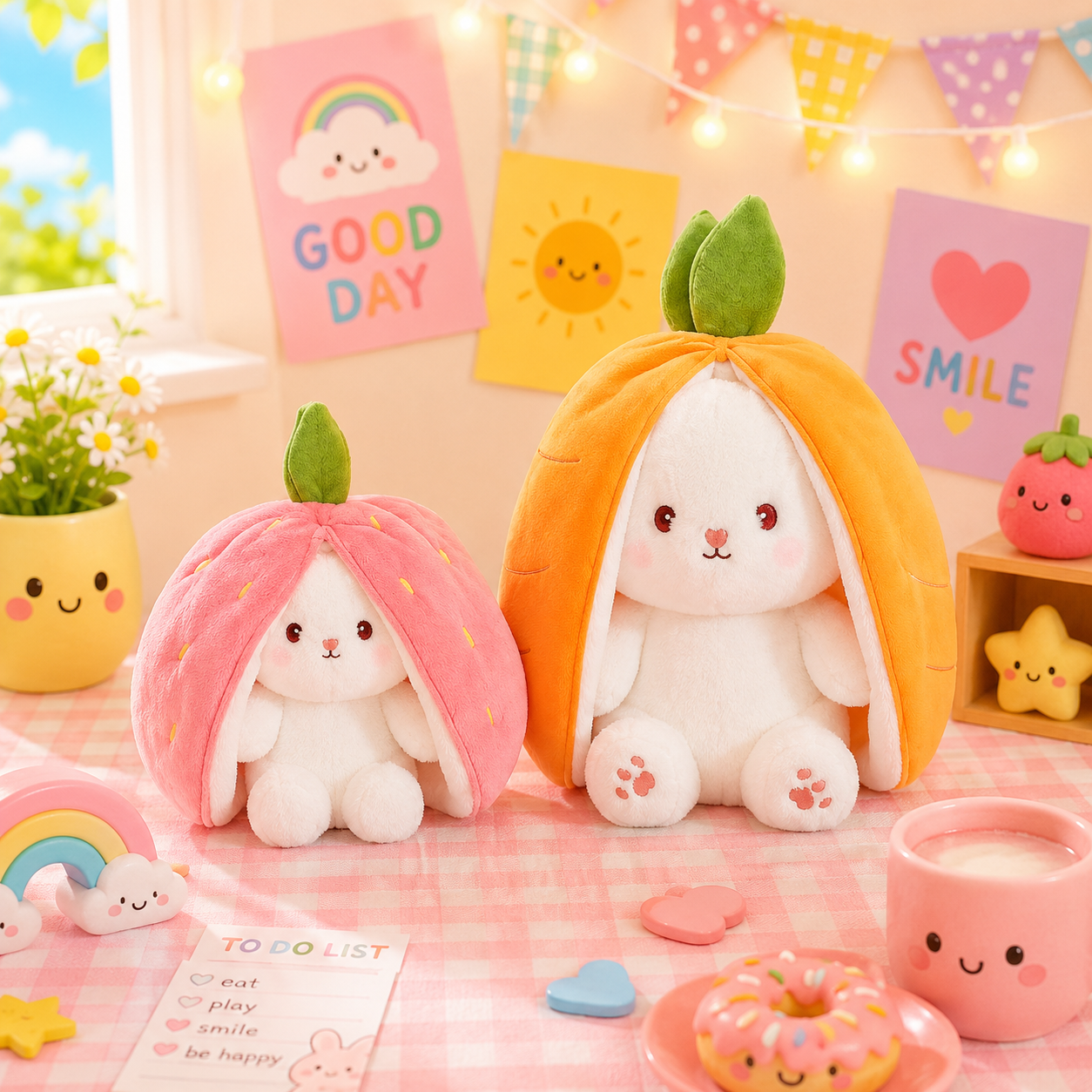 Kawaii bunny plush toys 