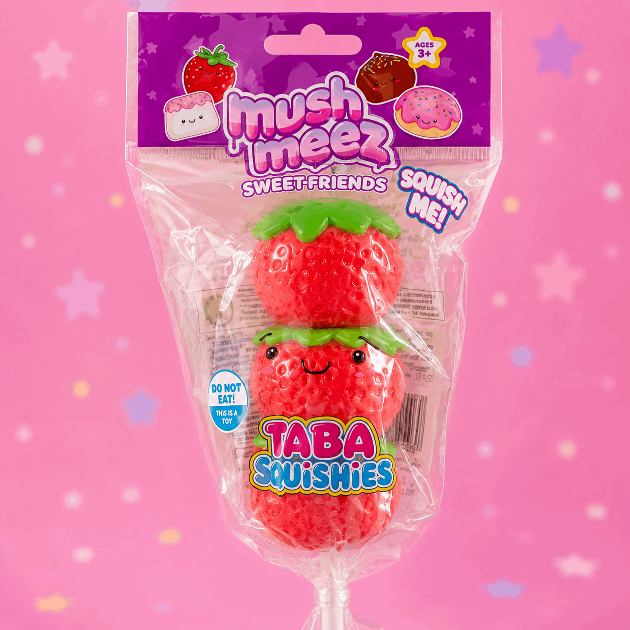 Mushmeez Sweet Friends Taba Squishies | Sensory Fidget Toy Mystery Assortment