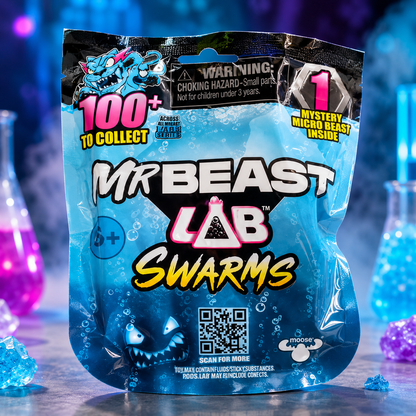 MrBeast Lab Swarms Figure Blind Bag | Mystery Micro Beast Collectible