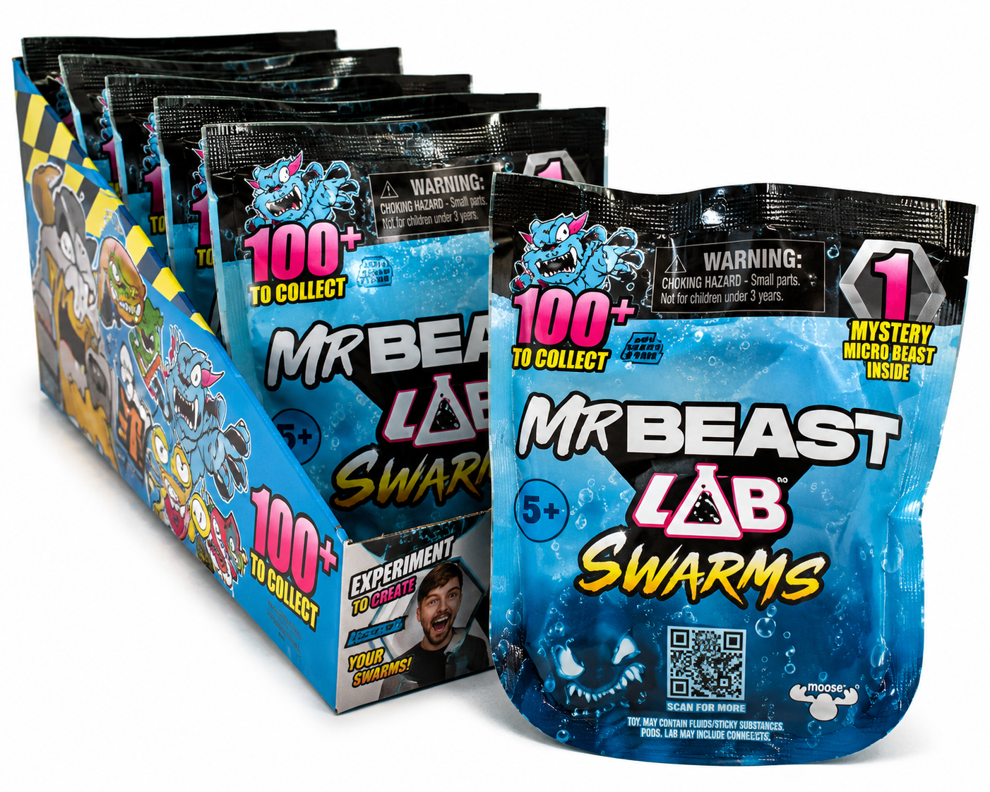 MrBeast Lab Swarms Figure Blind Bag | Mystery Micro Beast Collectible