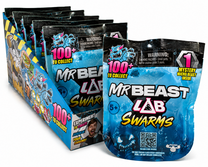 MrBeast Lab Swarms Figure Blind Bag | Mystery Micro Beast Collectible