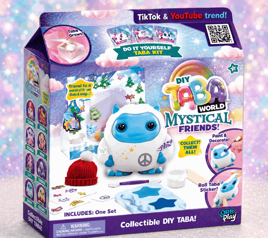 Taba World Make & Display Mystical Friends | Mystery Squishy Keyring DIY Craft Set