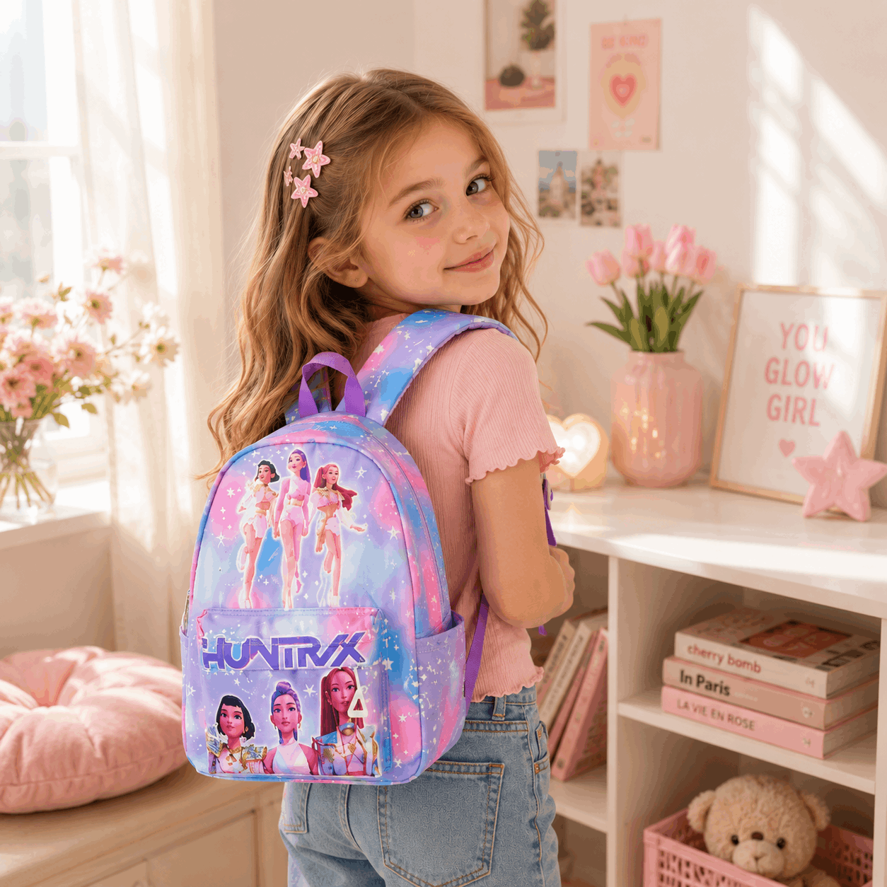 KPop Demon Hunters Backpack | Lightweight School & Everyday Backpack