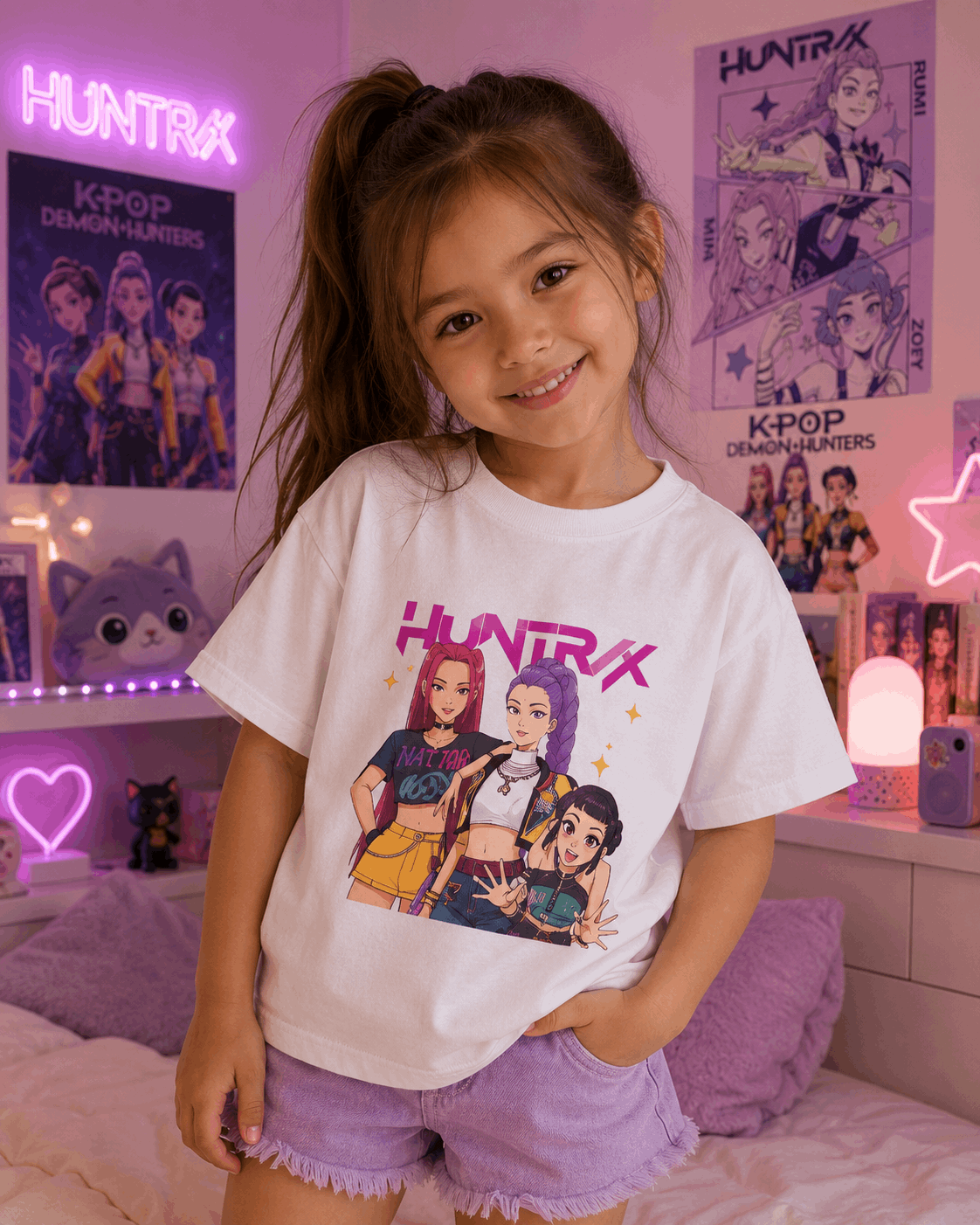 KPop Demon Hunters Kids T Shirt