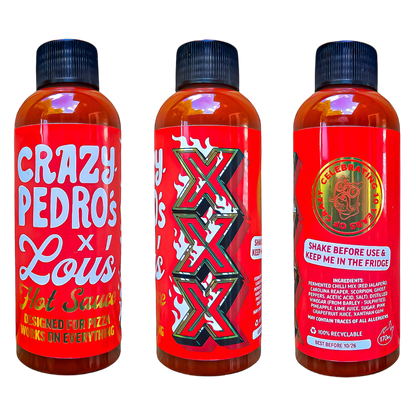 Lou's Brews x Crazy Pedros: XXX Hot Sauce