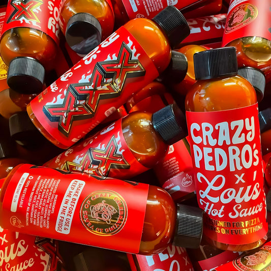 Lou's Brews x Crazy Pedros: XXX Hot Sauce